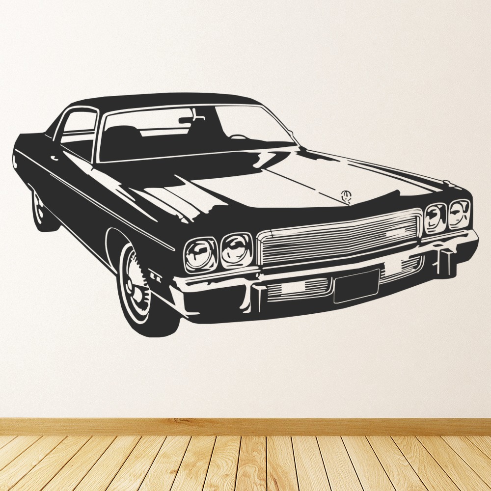 Classic Car Vintage Transport Wall Sticker