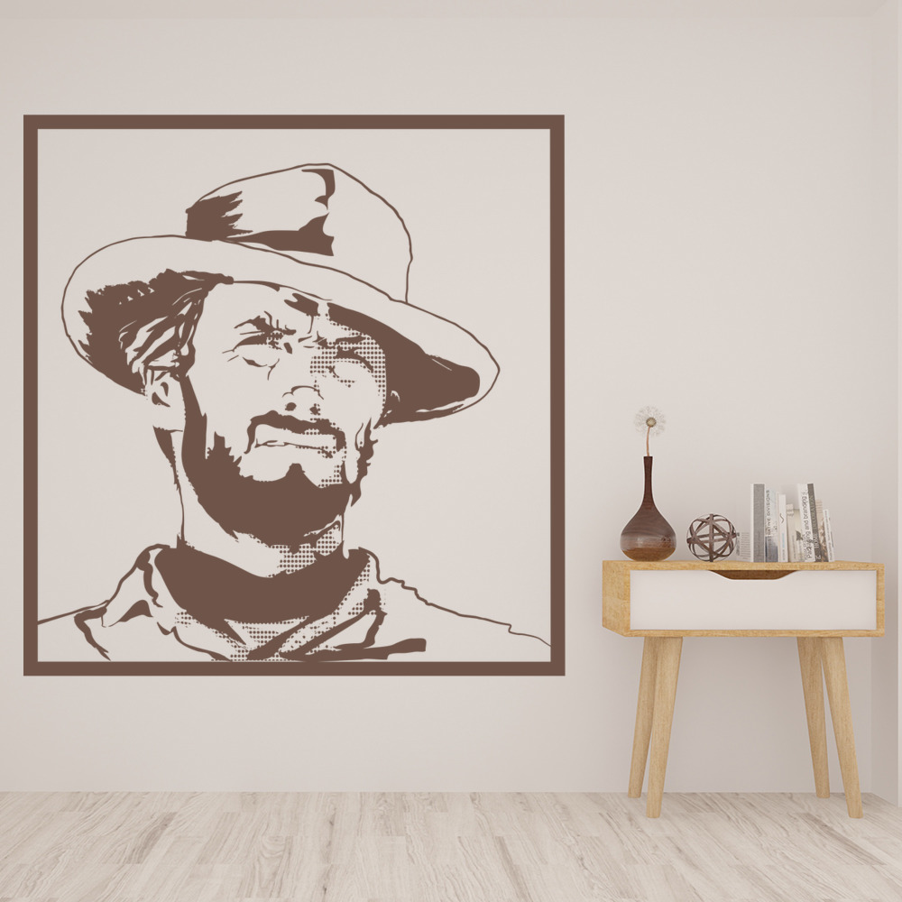 Clint Eastwood Movies Film Wall Sticker