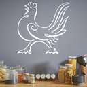 Cockerel Rooster Farm Animals Kitchen Wall Sticker