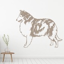 Collie Sheepdog Pets & Animals Wall Sticker