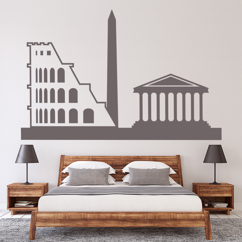 Colosseum Rome Italy Wall Sticker - Mod3