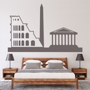 Colosseum Rome Italy Wall Sticker - Mod3