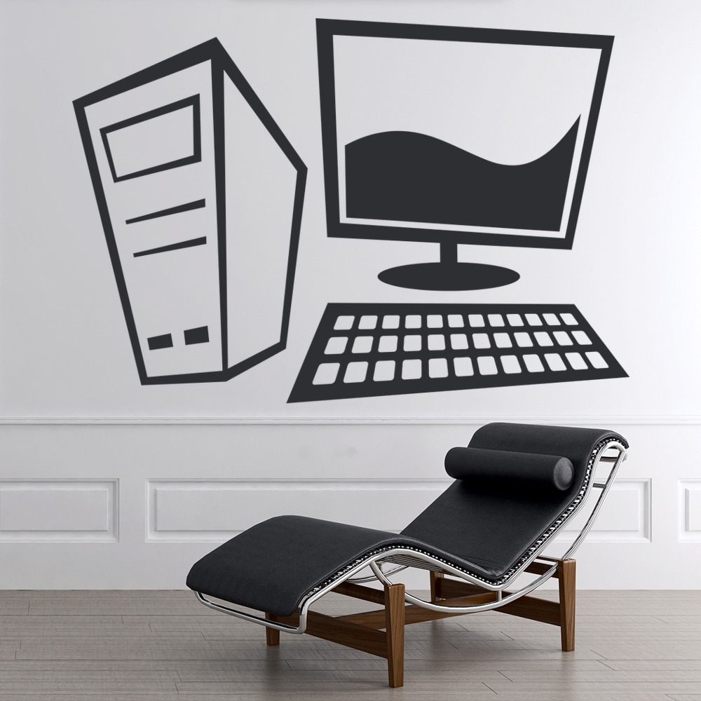 Computer Office Wall Sticker