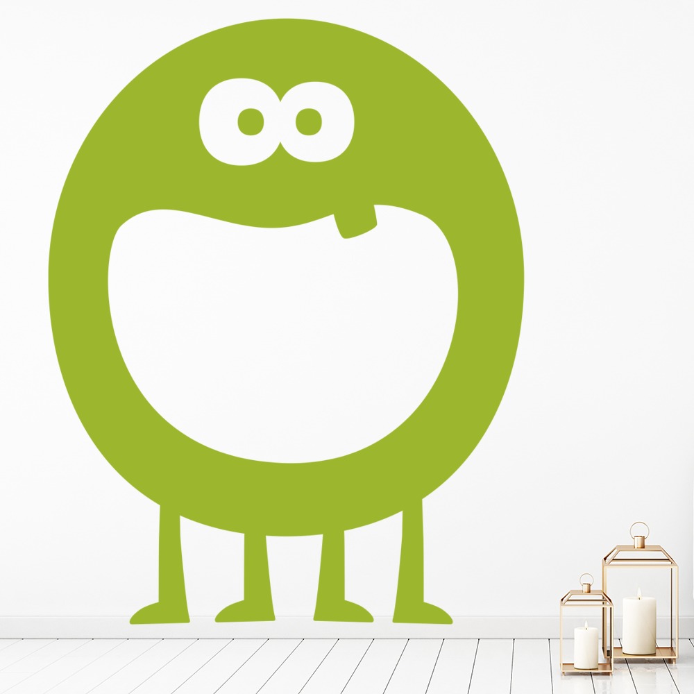 Cookie Monster Halloween Wall Sticker