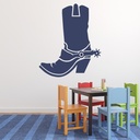 Cowboy Boot USA Western Wall Sticker