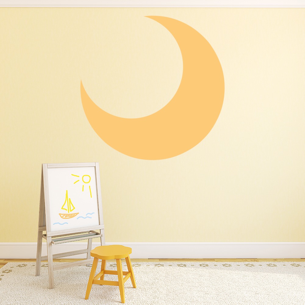 Crescent Moon Nursery Wall Sticker
