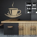 Cup Of Tea Coffee Food Drink Wall Sticker