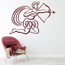 Cupid Greek God Wall Sticker