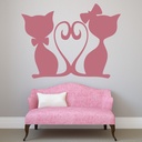 Cute Kittens Cat Wall Sticker