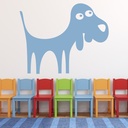Cute Puppy Dog Wall Sticker - Mod3