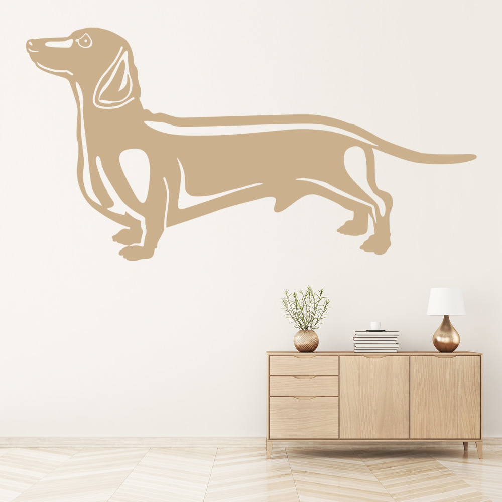 Dachshund Dog Pet Animals Wall Sticker - Mod5