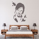 Daryl The Walking Dead Wall Sticker