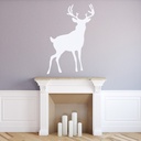 Deer Stag Woodland Animals Wall Sticker - Mod1