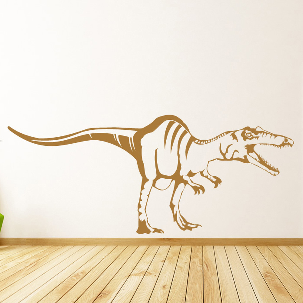 Dilong Prehistoric Dinosaur Wall Stickers Kids Nursery Bedroom Decor Art Decals