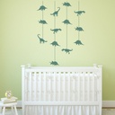 Dinosaur Cot Mobile Nursery Wall Sticker