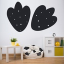 Dinosaur Footprints Dino Wall Sticker