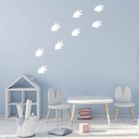 Dinosaur Footprints Jurassic Kids Wall Sticker