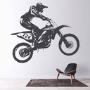 Dirt Bike Motocross Motorbike Wall Sticker