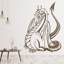 Dragon Fantasy Monster Wall Sticker - Mod1