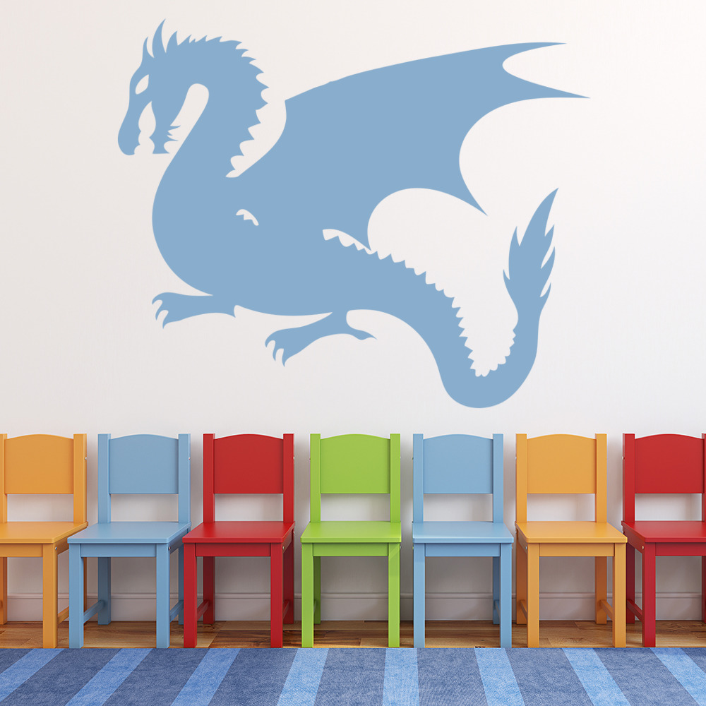 Dragon Fantasy Monster Wall Sticker - Mod2