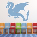 Dragon Fantasy Monster Wall Sticker - Mod2