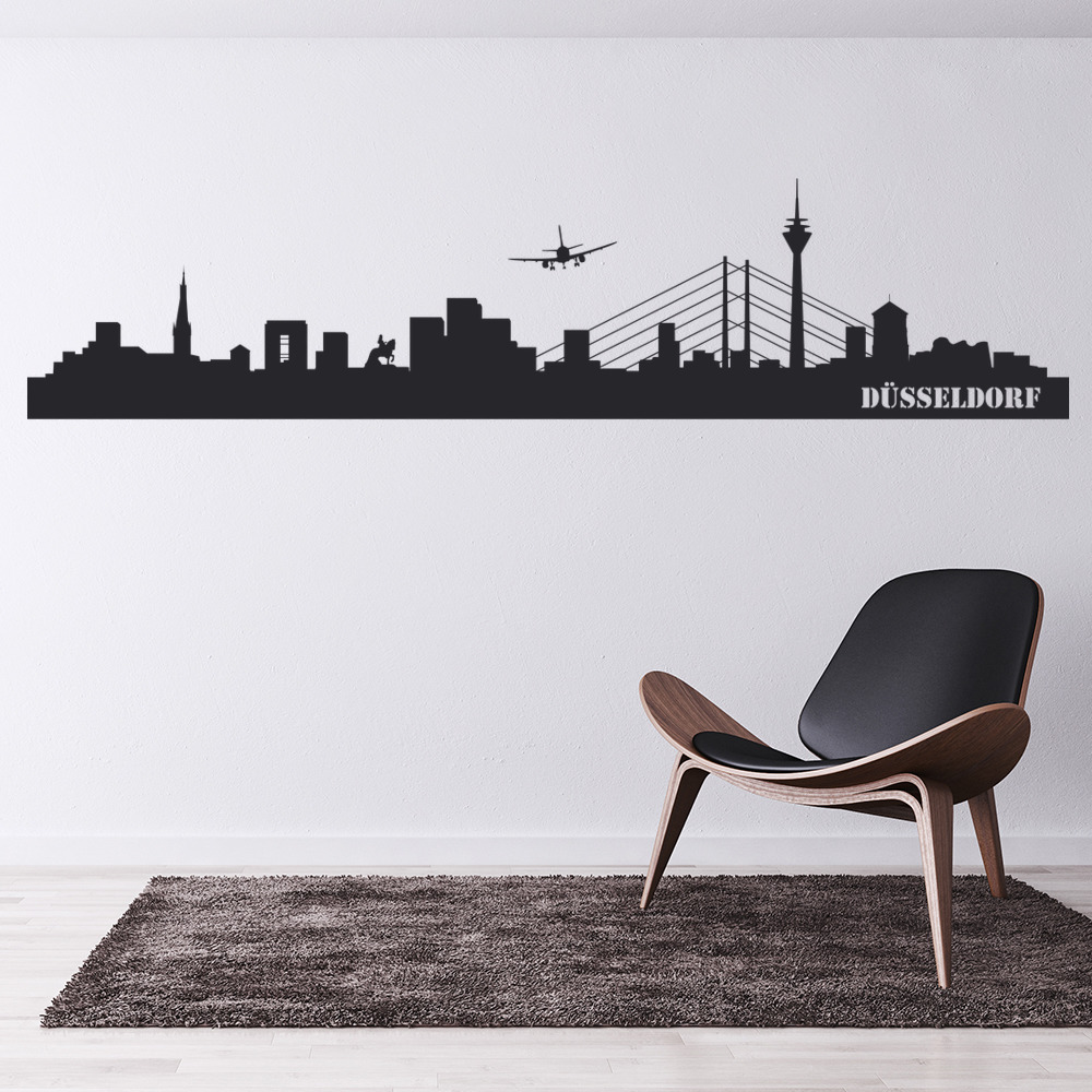Dusseldorf Skyline Germany Cityscape Wall Sticker