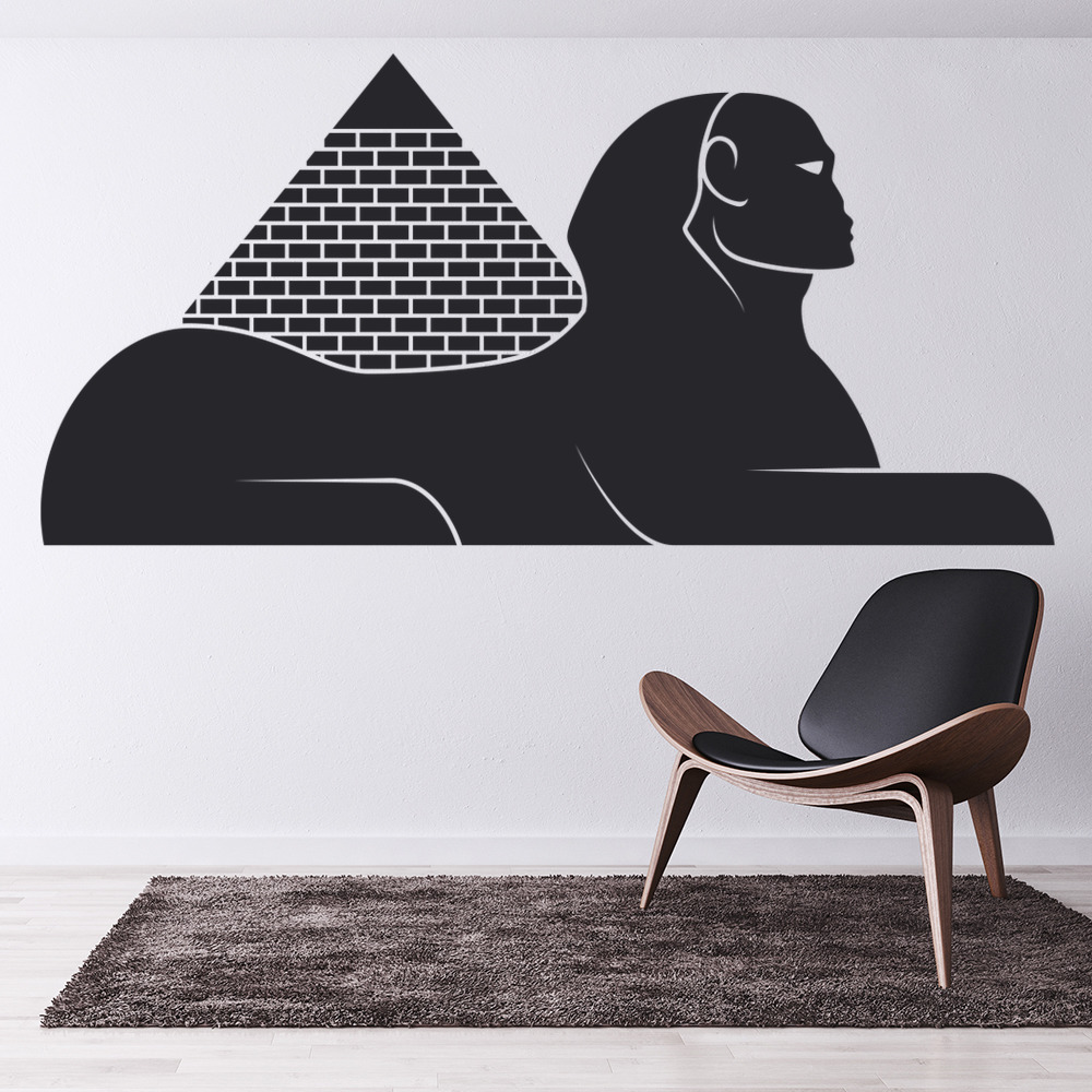 Egyptian Sphinx Pyramid Egypt Wall Sticker