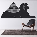 Egyptian Sphinx Pyramid Egypt Wall Sticker