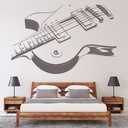 Electric Guitar Rock Music Wall Sticker