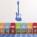 Electric Guitar Musical Instrument Wall Sticker