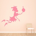 Elf & Bauble Christmas Wall Sticker