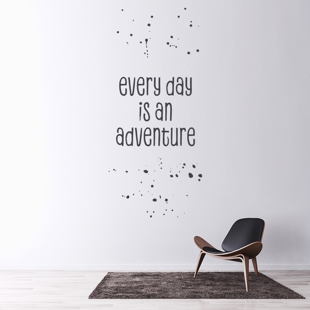 Every day is an Adventure Wall Sticker by Melanie Viola - Mod9