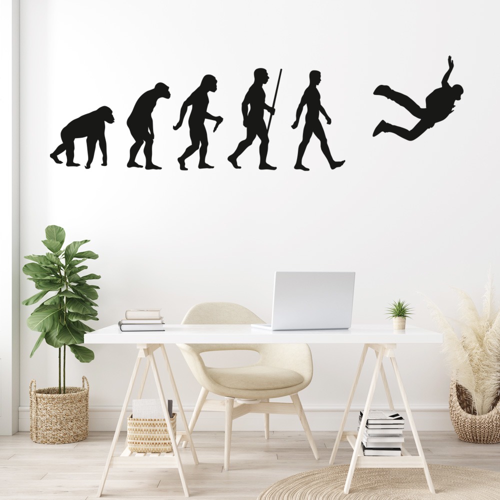 Evolution Skydiving Wall Sticker