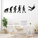 Evolution Skydiving Wall Sticker