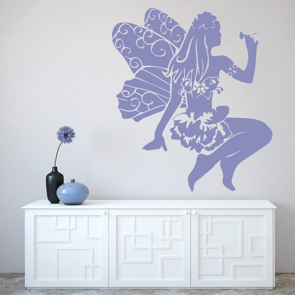 Fairy Flower Princess Wall Sticker