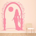 Fairytale Princess Wall Sticker - Mod2