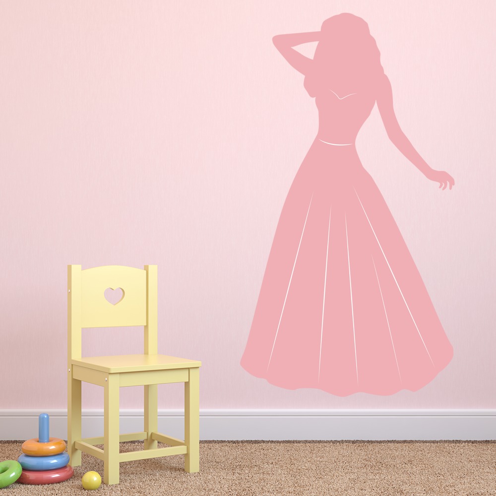 Fairytale Princess Wall Sticker - Mod3