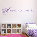 Fairytales Do Come True! Nursery Wall Sticker