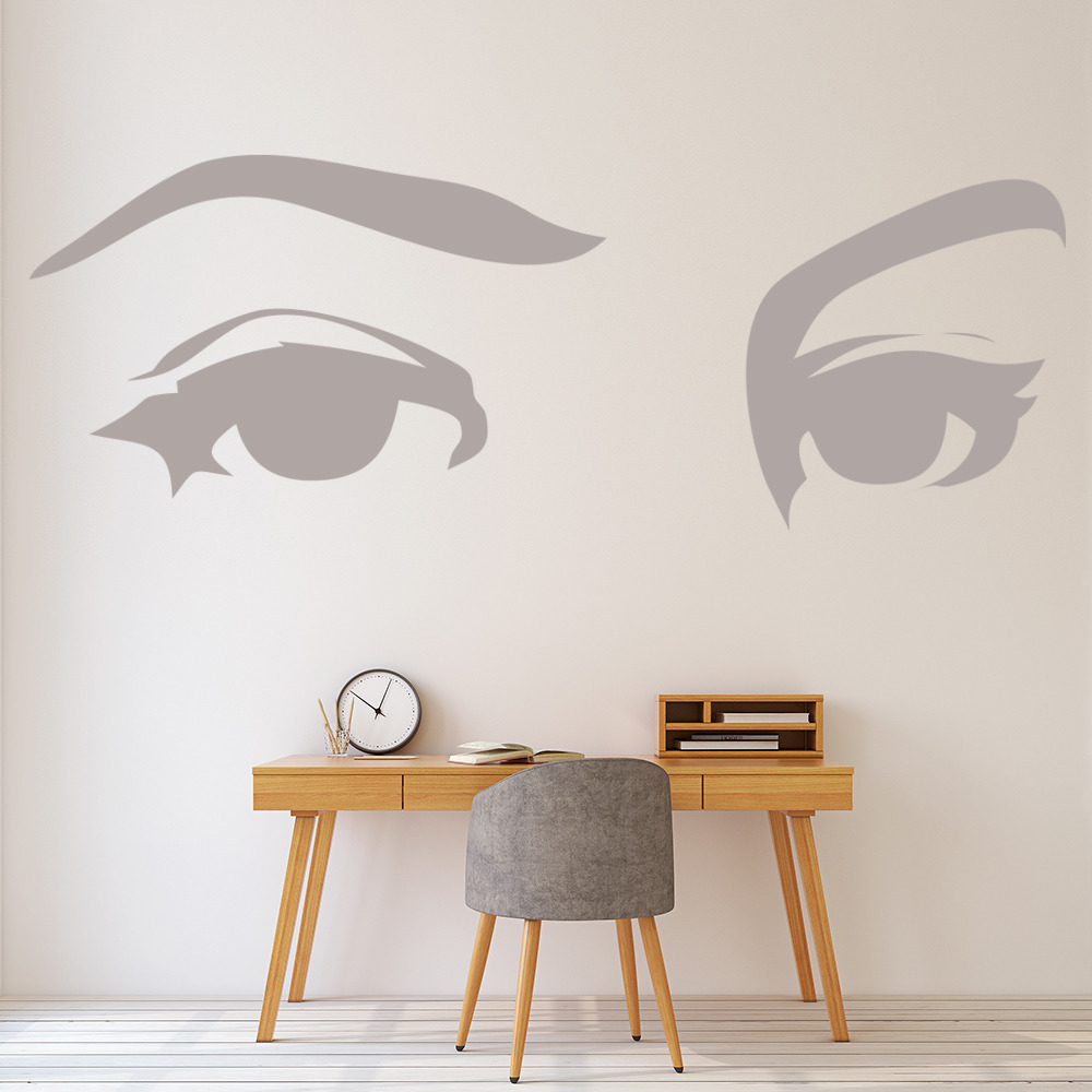 Female Eyes Girls Beauty Wall Sticker