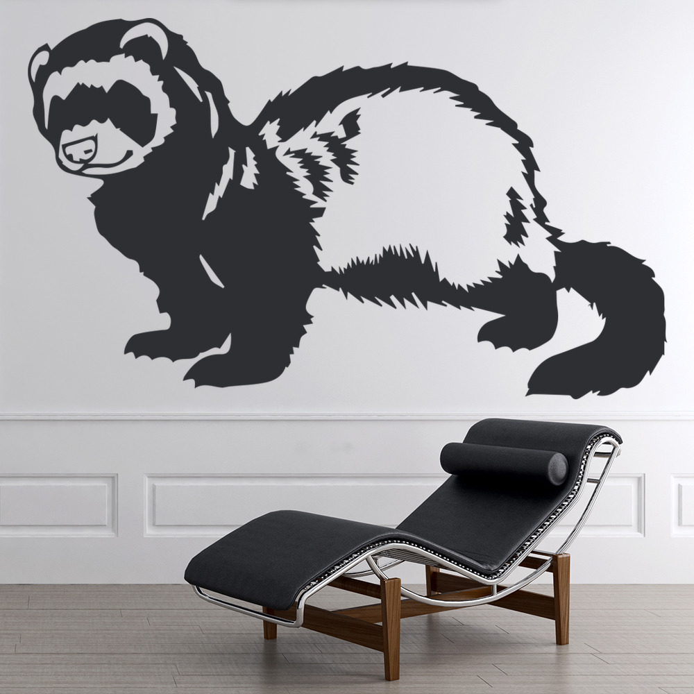 Ferret Wild Animals Wall Sticker