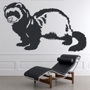 Ferret Wild Animals Wall Sticker