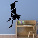 Festive Elf Christmas Wall Sticker