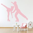 Figure Skating Ice Skate Wall Sticker