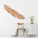Floating Feather Bird Wall Sticker