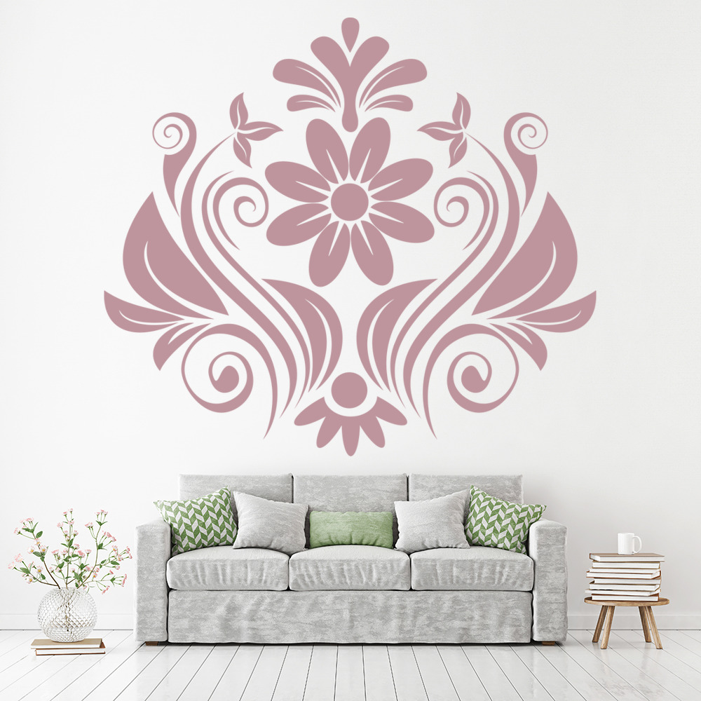 Flower Daisy Headboard Wall Sticker