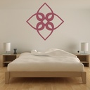 Flower Pattern Floral Design Wall Sticker