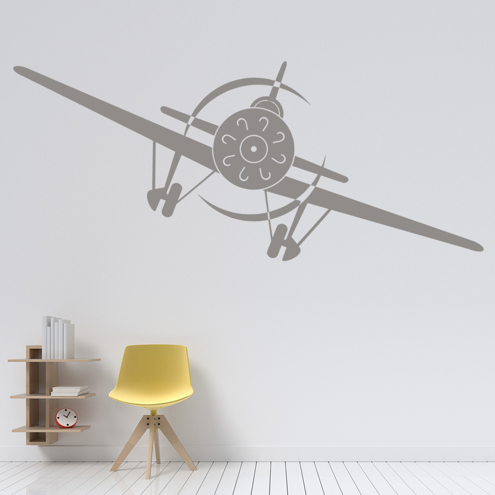 Flying Aeroplane Aircraft Airplane Wall Sticker