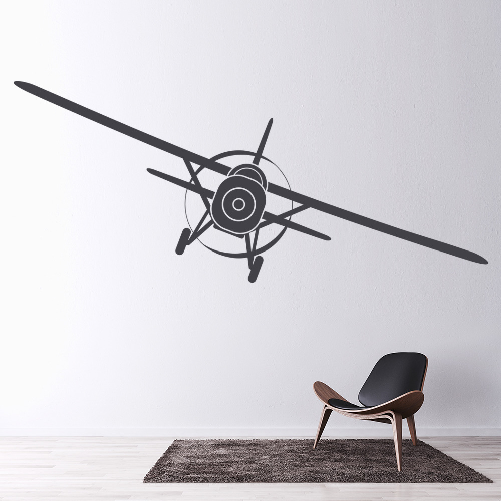 Flying Aeroplane Airplane Wall Sticker