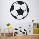Football Ball Goal Sports Wall Sticker - Mod9