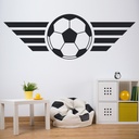 Football Badge Ball Sports Wall Sticker